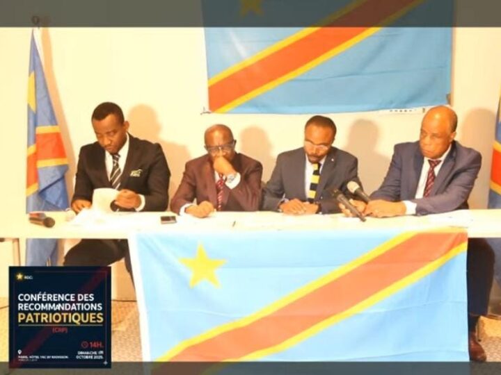 RDC: Plus de 20 Chefs d’Etat et de Gouvernements recevront les Résolutions de la CRP tenue le 12 Octobre 2025 à Paris Clichy.